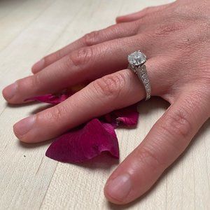 DIAMOND RING WEDDING ENGAGEMENT RING SHANE CO